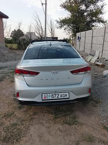 Транспорт: Hyundai Sonata: 2018 г., 2 л, Автомат, Газ, Седан — 8