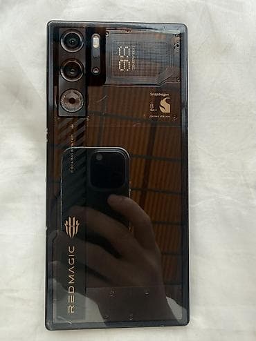 xiaomi router: ZTE Nubia Red Magic, Б/у, 512 ГБ, цвет - Черный, 2 SIM — 5