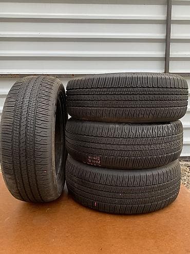 Шины 235 / 55 / R 19, Лето, Б/у, Комплект, Легковые, Япония, DUNLOP