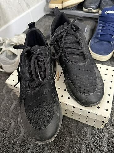 active 2: Кроссовки Nike Air Max 270, полностью чёрные (Triple Black). - Верх — 2