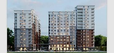 элита: 1 комната, 44 м², Элитка, 8 этаж, Готовая ПСО (под самоотделку) — 2
