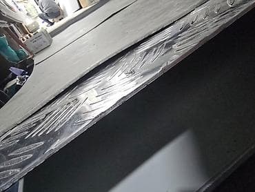 Рифлёный алюминиевый лист (квинтет/«насечка») - Материал: алюминий. - — 2