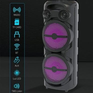 яндекс станция мини 2: Портативная Bluetooth колонка BT Speaker ZQS-8202S с микрофоном и — 6