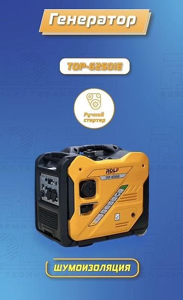 временная: Инверторный бензиновый генератор ROLF TOP-G250IE Основные — 6
