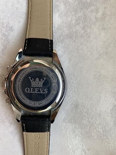 часы lasika: Часы OLEVS, кварцевые, с хронографом. Особенности: - Корпус из — 1