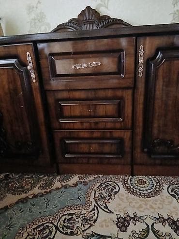 Комод для одежды, Без зеркала, Дерево, цвет - Коричневый