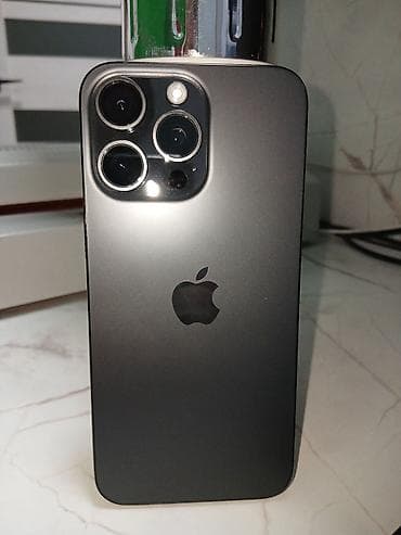 IPhone 15 Pro Max, Б/у, 256 ГБ, Black Titanium, 87 %