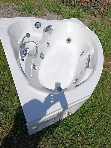 тропический душ: Джакузи, Угловая, Акрил — 3