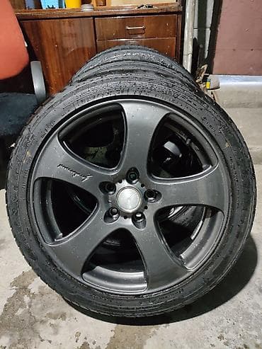 mekab r17: Колеса в сборе 225 / 45 / R 17, Лето, Б/у, Комплект, Легковые, Литые, отверстий - 5 — 1