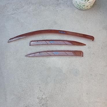 дифлектор: Ветровики на окна Nissan, 2003 г., Б/у, Самовывоз — 1