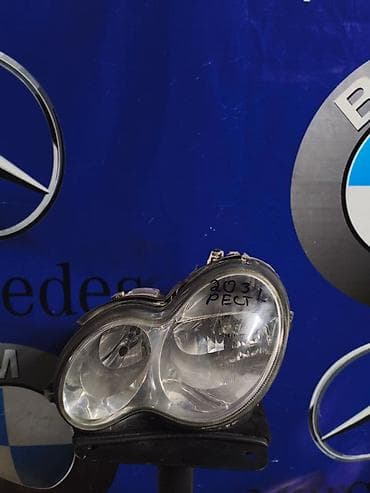 фары 203: Передняя левая фара Mercedes-Benz 2005 г., Б/у, Оригинал, Япония — 1