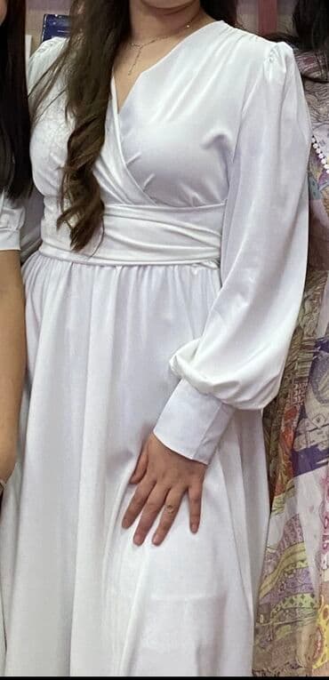 волейбольные формы: Детское платье, цвет - Белый, Новый — 2