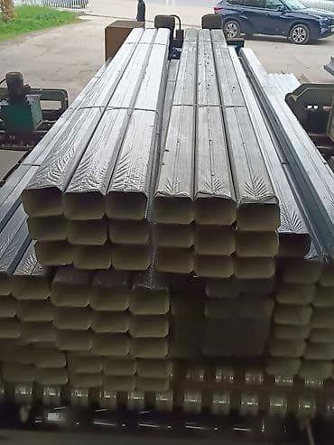 Металлопрокат: круглые трубы: Металлопрокат: профильные трубы, Сталь, Прямоугольник, Другой метод, Оцинкованная, Антикоррозийная обработка — 3