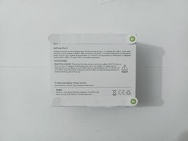 Техника и электроника: Беспроводные вакуумные наушники, Apple, Airpods Pro 3, Новый — 6