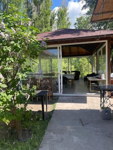 дачный дом бишкек: 150 м², 6 комнат, Теплый пол, Балкон застеклен, Лоджия — 4