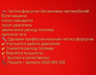 Профессиональная чистка форсунок бензиновых автомобилей. Подходит