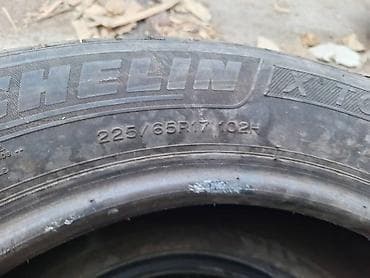 Шины 225 / 65 / R 17, Всесезонная, Б/у, Пара, Внедорожные (АТ/МТ), Япония, Michelin — 4