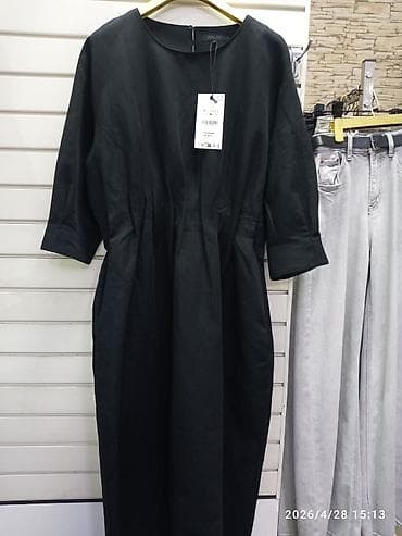 Повседневное платье, Длинная модель, Прямое, M