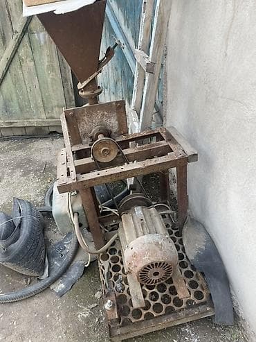 промышленный фильтр: Промышленная зернодробилка/измельчитель на раме с электроприводом — 3