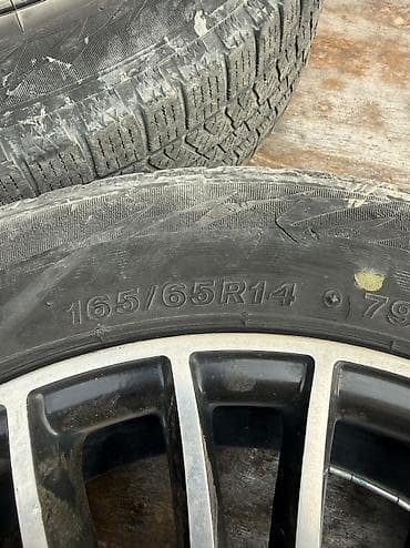 Унаа: Куйма Дисктер R 14 Vossen, Комплект, тешиктери - 4, Колдонулган — 3