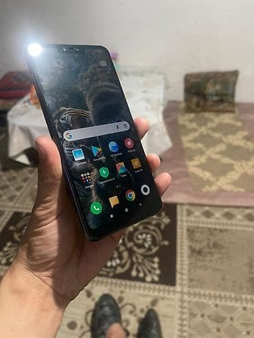 Xiaomi, Mi 8 Lite, Б/у, 64 ГБ, цвет - Черный, 2 SIM