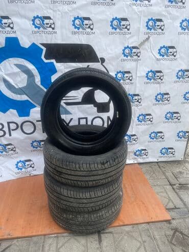 шины на рав 4: Шины 205 / 55 / R 16, Лето, Б/у, Комплект, Легковые, Michelin — 1