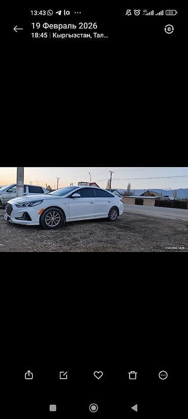 соната цена: Hyundai Sonata: 2018 г., Автомат, Газ, Седан — 3