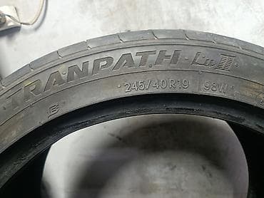 2 4 д: Шины 245 / 40 / R 19, Лето, Б/у, 1 шт, Легковые, Япония, Toyo — 2