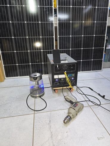 колонка усилитель микшер: Портативная электростанция в корпусе серого и черного цвета. Оснащена — 14