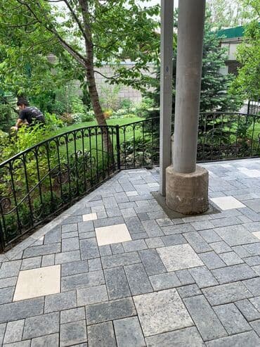 брусчатка бишкек цена: Брусчатка ромашка, цвет - Серый, Бетонная, Для двора, Литая, Новый — 13