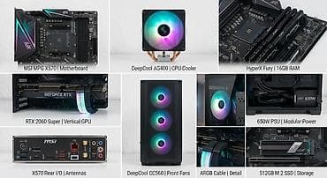 rtx a5000: Компьютер, ядер - 6, ОЗУ 16 ГБ, Игровой, Б/у, AMD Ryzen 5, NVIDIA GeForce RTX 2060, HDD + SSD — 7