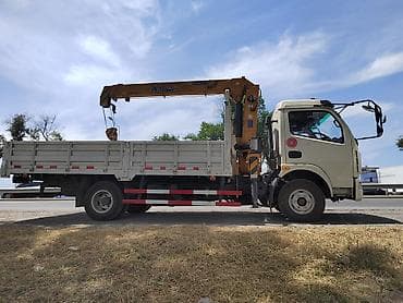 Услуги манипулятора (кран-борт) - Грузовой автомобиль DFAC с крановой