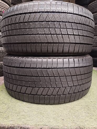 шины и дискы: Шины 255 / 35 / R 18, Зима, Б/у, Пара, Легковые, Япония, Bridgestone — 1