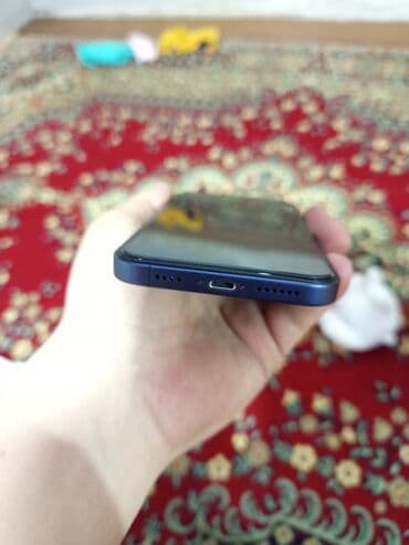 самсунг телофон: IPhone 17 Pro, Б/у, 64 ГБ, Синий, Защитное стекло, 100 % — 4