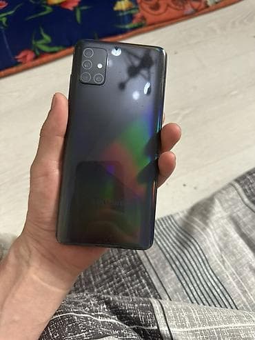 vivo v: Samsung Galaxy A51, Б/у, 128 ГБ, цвет - Серый — 3