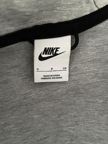 nike tech: Мужская толстовка, S, Nike, Б/у, цвет - Серый — 5