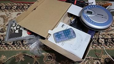 garmin бишкек: Sanyo VCD, MP3, CD, CD-R, плеер, новый лежал лет 15, полный комплект  — 5
