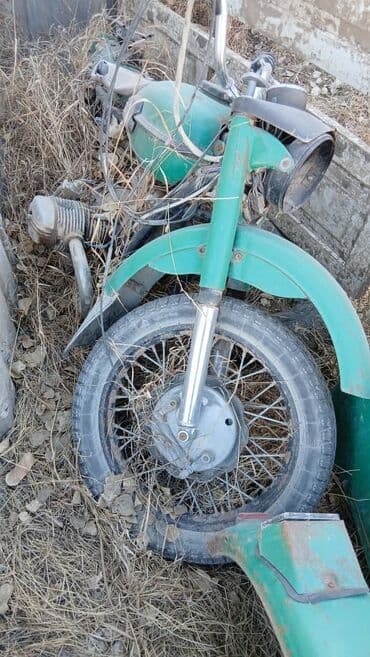 скутер бу недорого: Мотоцикл с коляской (советская классика, зеленый цвет). сатылат — 7