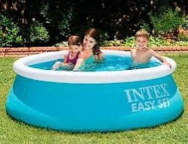 перчатки мото: Надувной бассейн Intex Easy Set 28101 - Тип: круглый надувной бассейн — 4