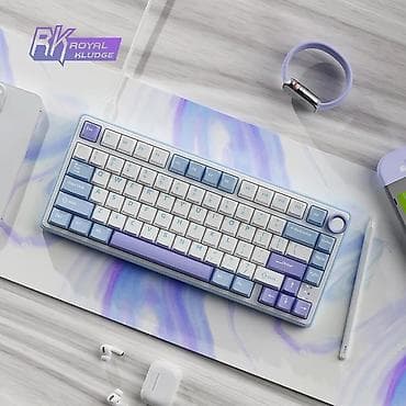 Клавиатура, Royal Kludge, Механическая, Проводное подключение, Размер: 75%