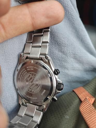Аксессуарлар: Orient ОРИГИНАЛ Chronograph 20 bar – кварцевые наручные часы на — 2