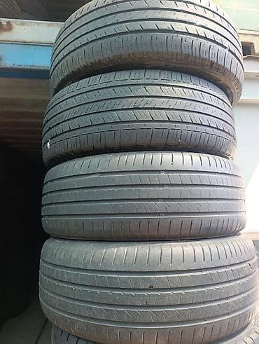 Шины 235 / 60 / R 18, Лето, Б/у, Комплект, Внедорожные (АТ/МТ), Корея, Hankook