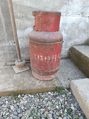 для меда: Продаю Металлический баллон для сжиженного газа (пропан). Советский — 1