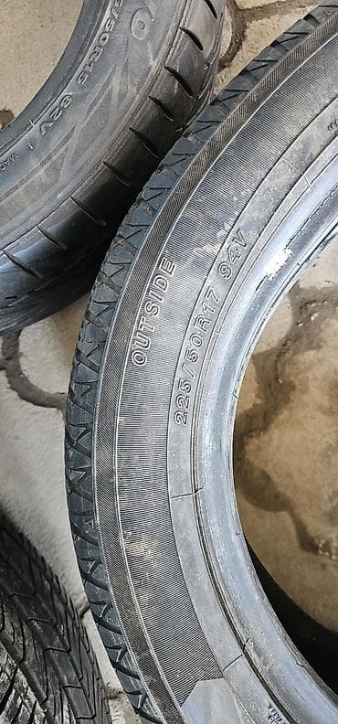 1 g fe: Шины 225 / 50 / R 17, Лето, Б/у, 1 шт, Легковые, Таиланд, Yokohama — 3
