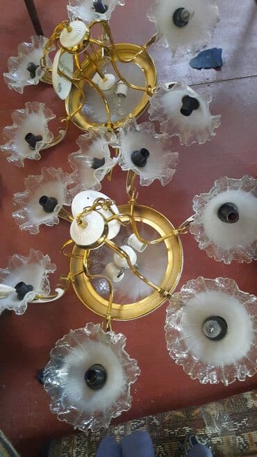 арпа саман алам: Люстра 6-ти рожковая большая в отличном состоянии, 2шт — 3