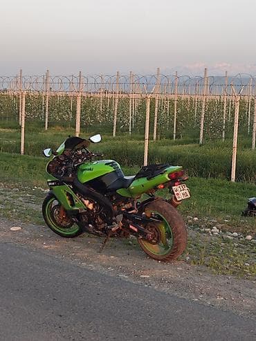 мото бишкек: Спортбайк Kawasaki, 600 куб. см, Бензин, Взрослый, Б/у — 5