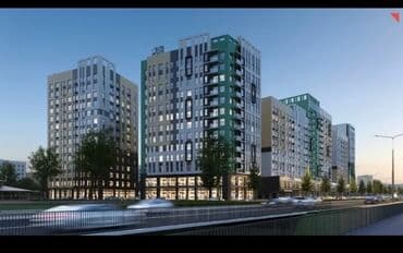 квартиры бишкек продажа: 2 комнаты, 53 м², Элитка, ПСО (под самоотделку) — 1