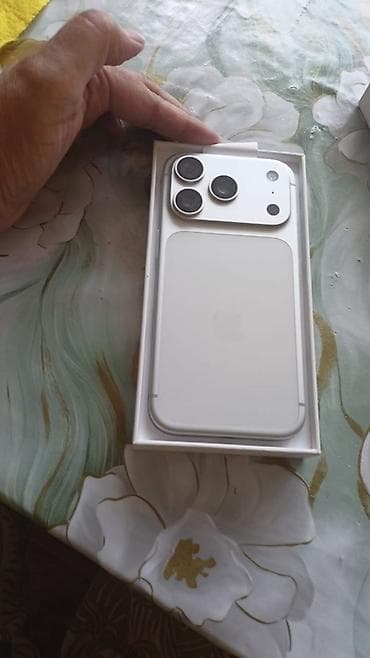 планшет iphone 17: IPhone 17 Pro, Новый, 256 ГБ, Белый, Кабель, 100 % — 1