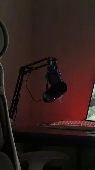 mic mini: Микрофон Fifne шнур коробка всё есть — 1