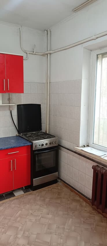 купить квартиру с котлована бишкек: 1 комната, 35 м², 105 серия, 1 этаж, Косметический ремонт — 1